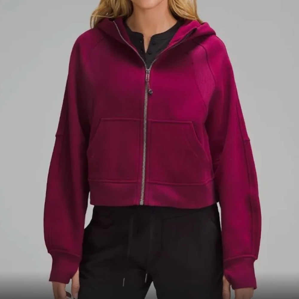 Full Zip Scuba Cropped